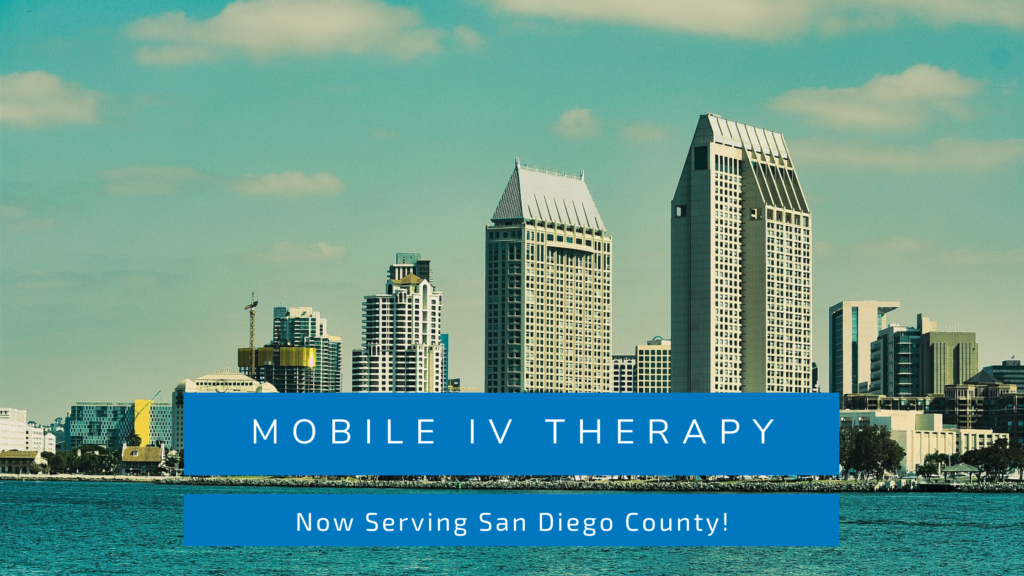 Mobile IV Therapy in San Diego County, California
