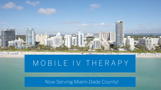 Mobile IV Therapy in Miami-Dade County