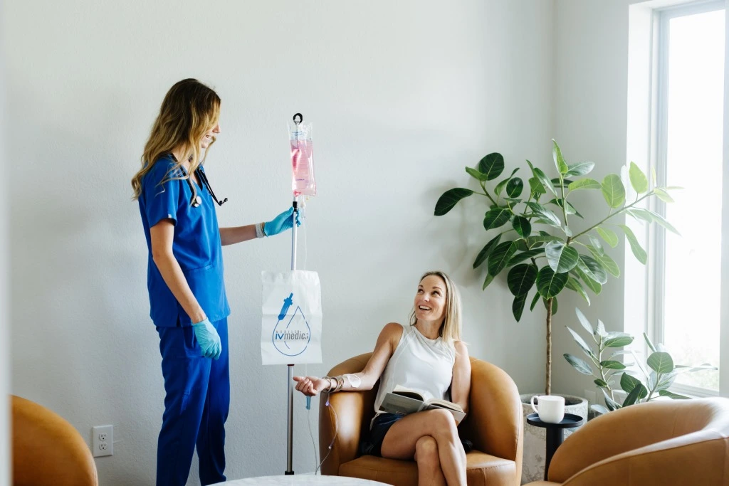 IV therapy is most appropriate when dehydration cannot be managed with oral fluids.