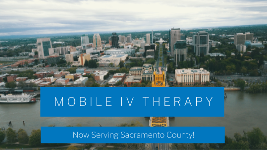 Mobile IV Therapy in Sacramento County, California