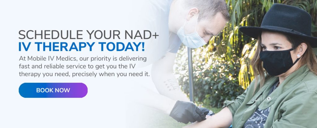 Schedule Your NAD+ IV Therapy Today!  