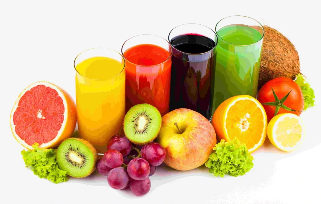 Juices are the best drinks for dehydration