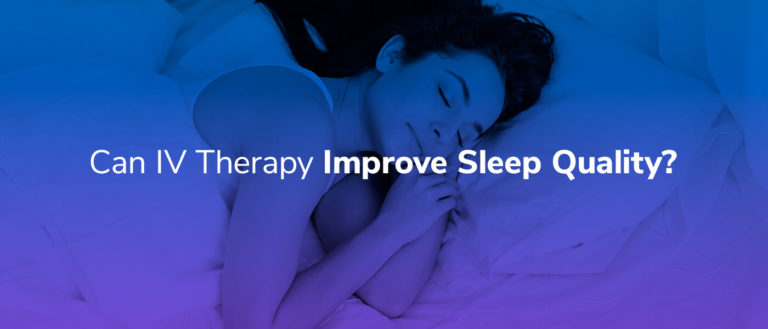 can iv therapy improve sleep quality