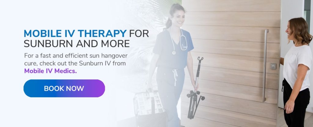 Mobile IV Therapy for Sunburn and More 
