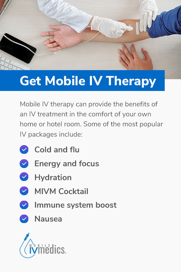 Get Mobile IV Therapy