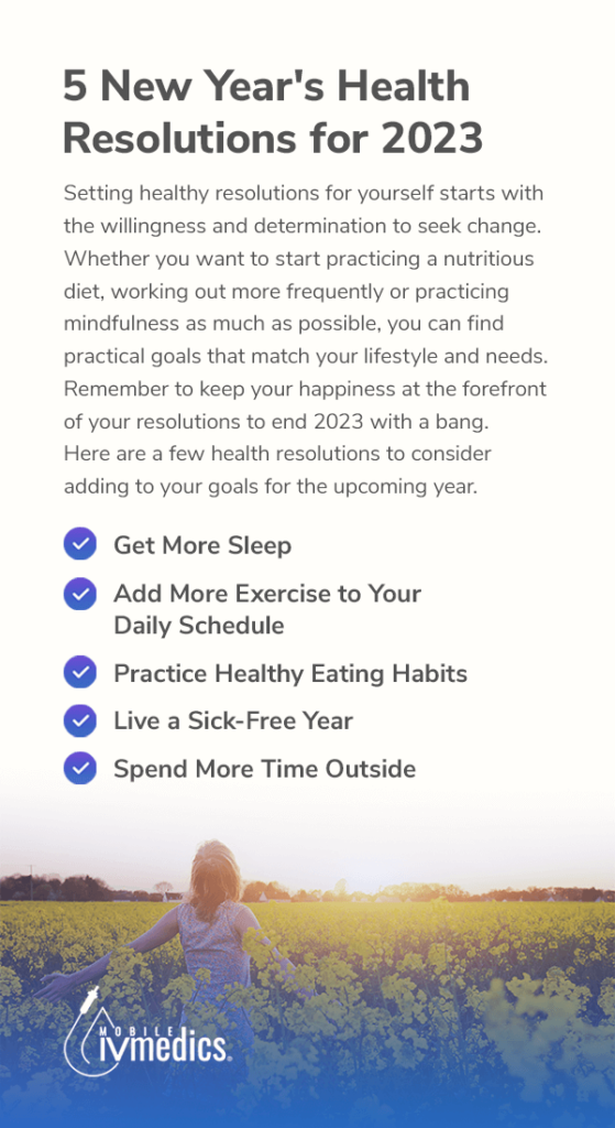 5 New Year's Health Resolutions for 2023