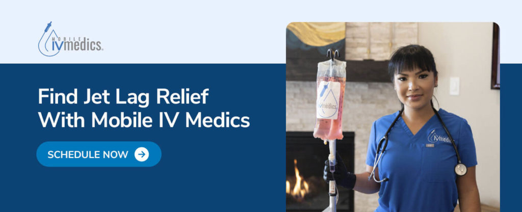 Find Jet Lag Relief With Mobile IV Medics