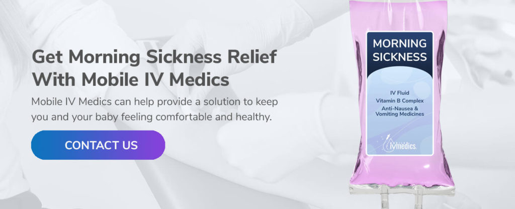 Get Morning Sickness Relief With Mobile IV Medics