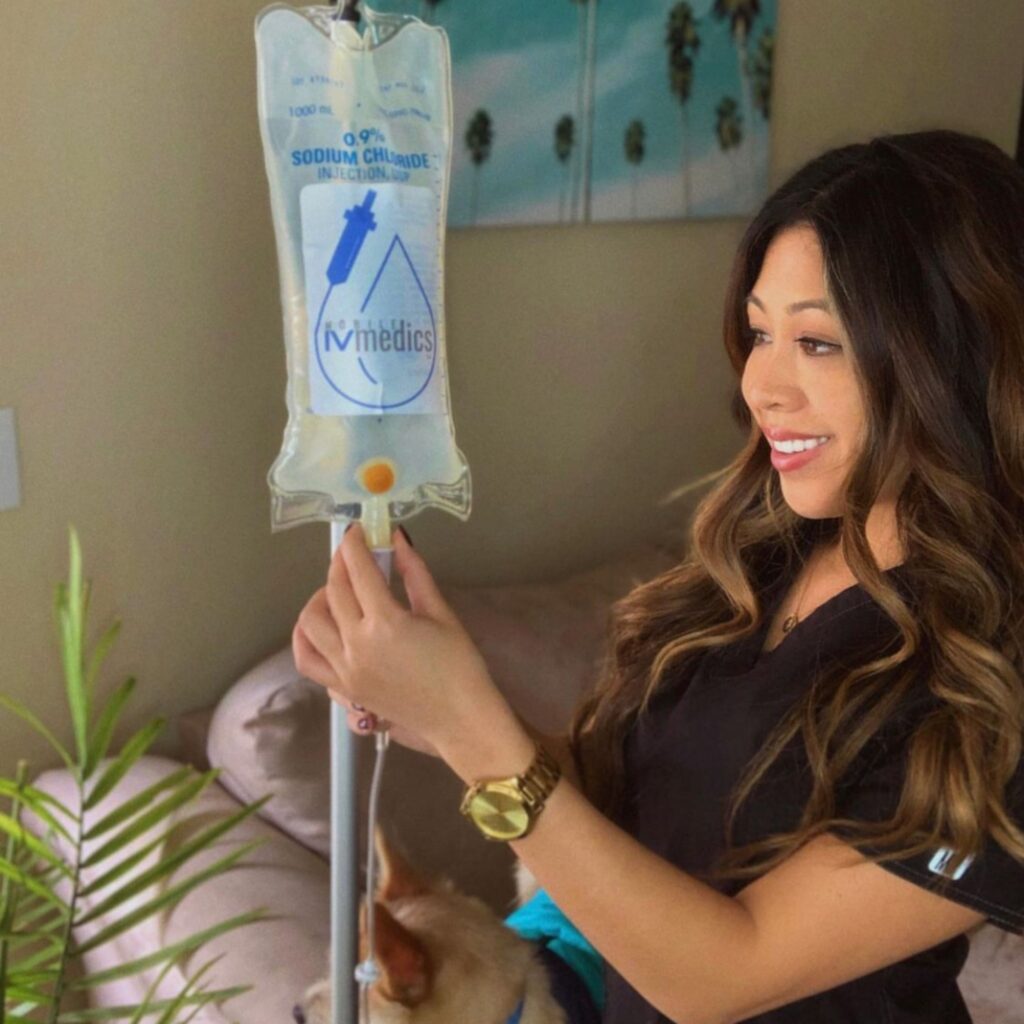 iv hydration therapy nurse at home