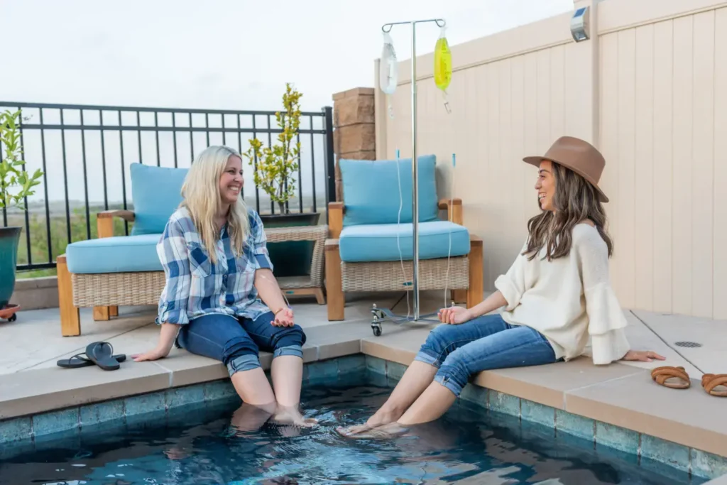 Pools and day clubs to stay hydrated in hot weather