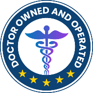 Doctor owned and operated badge