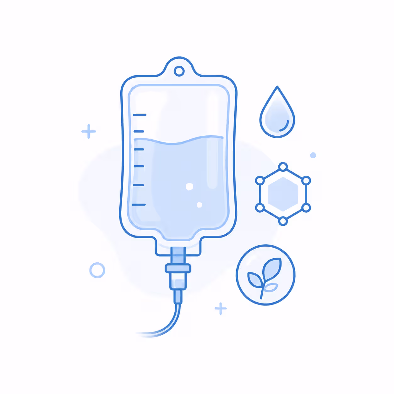 Arrives Alongside Fluids and Other Nutrients