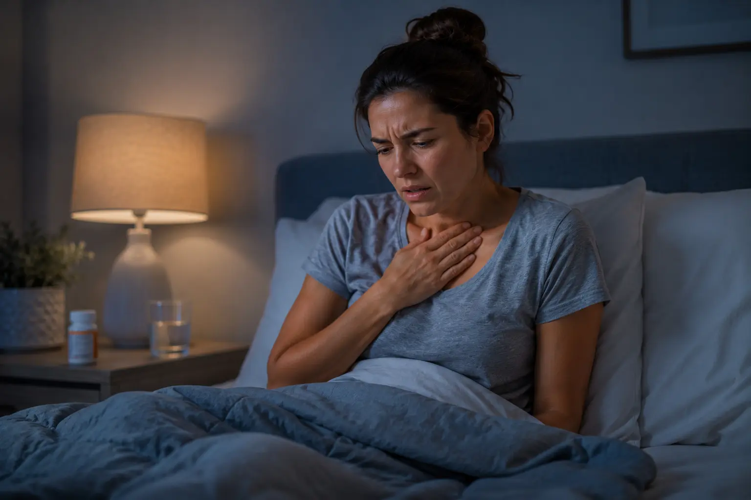 Reflux That Peaks Lying Down