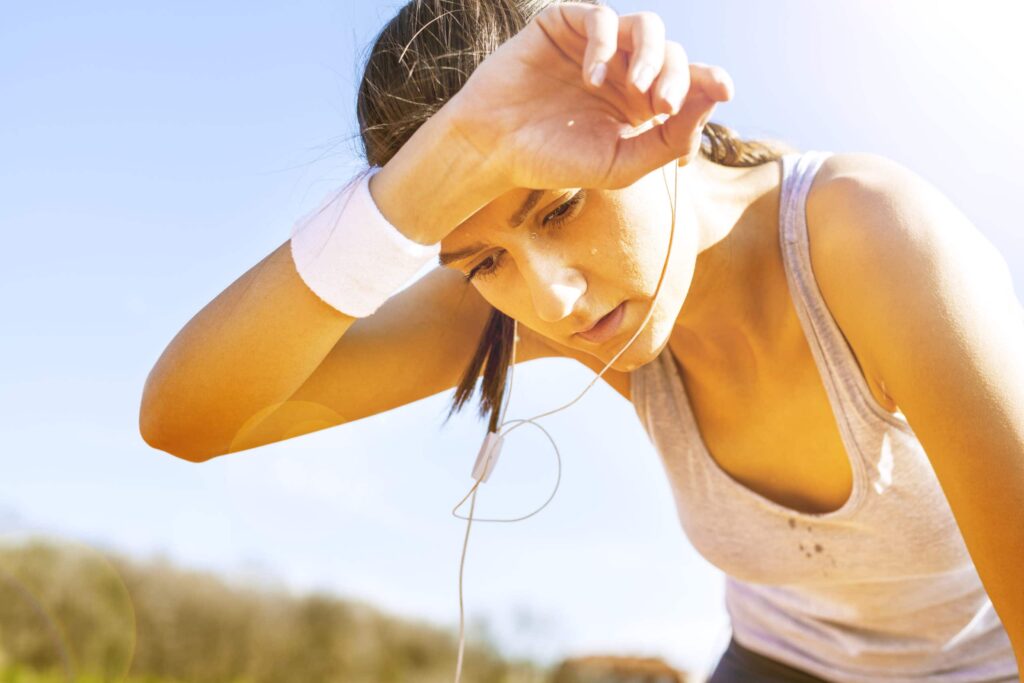 Dehydration and heat exhaustion