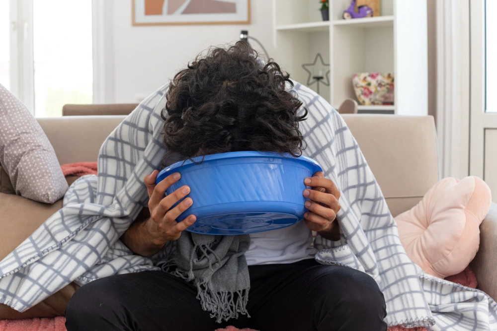 Nausea and vomiting are the classic signs of food poisoning
