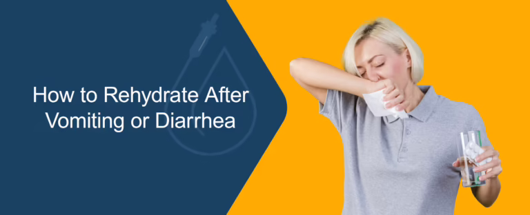 How to Rehydrate After Vomiting or Diarrhea