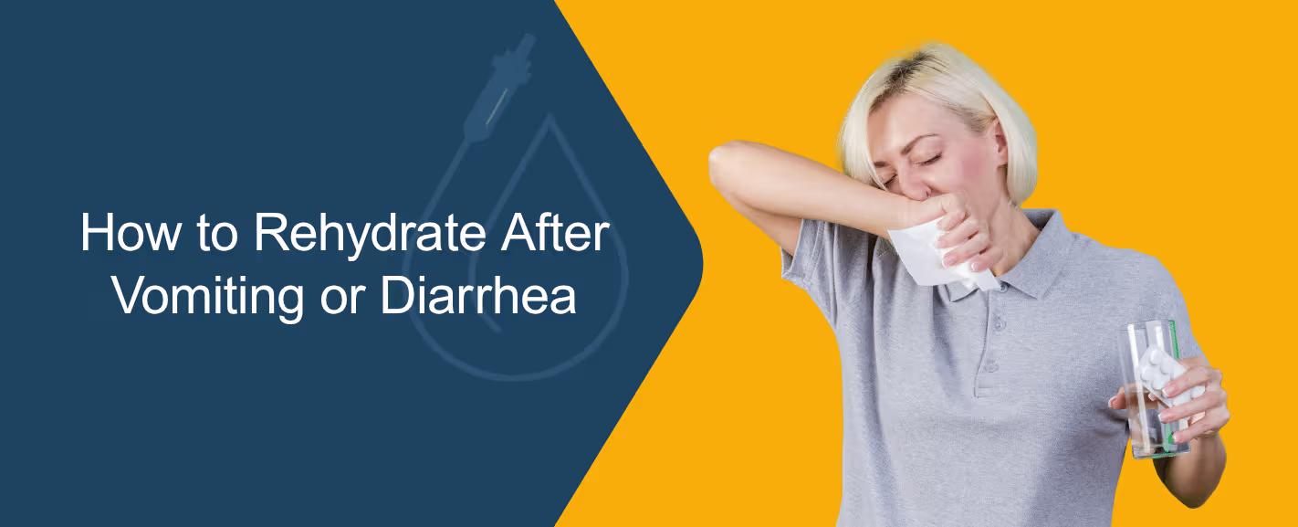 How to Rehydrate After Vomiting or Diarrhea