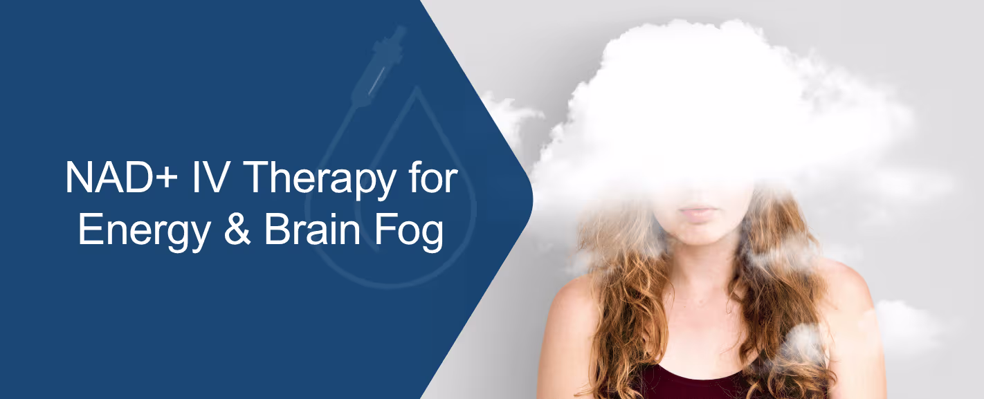 NAD+ IV therapy for brain fog and low energy