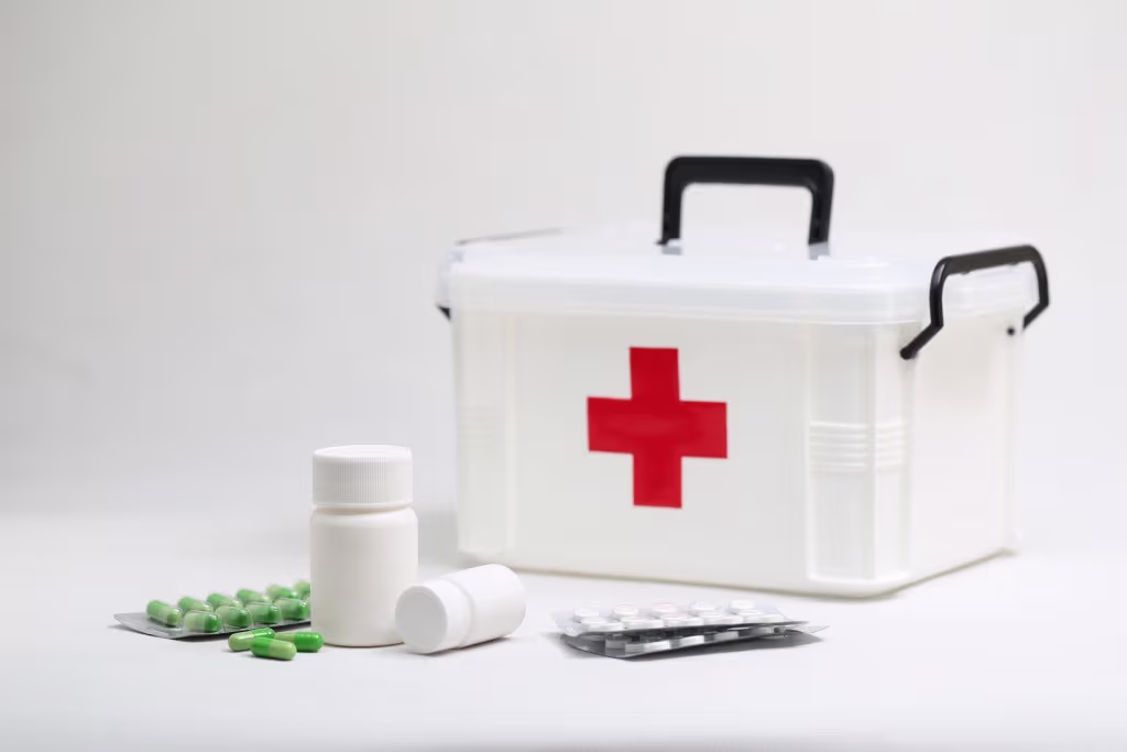 Keep essential medications ready for emergencies.