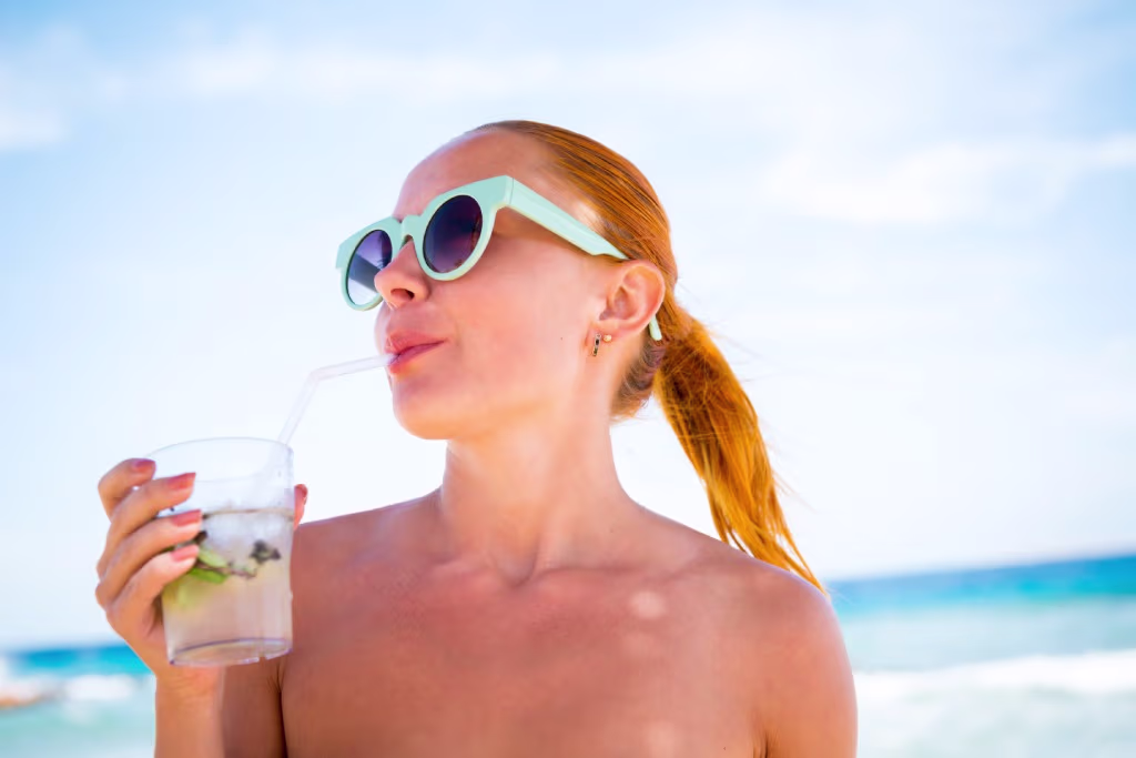 Sun exposure and sweating can increase fluid loss.